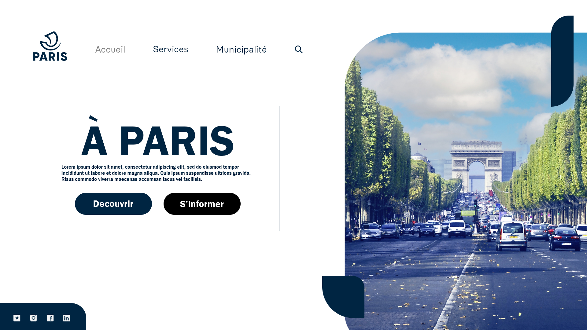webdesign / developpement web - site paris